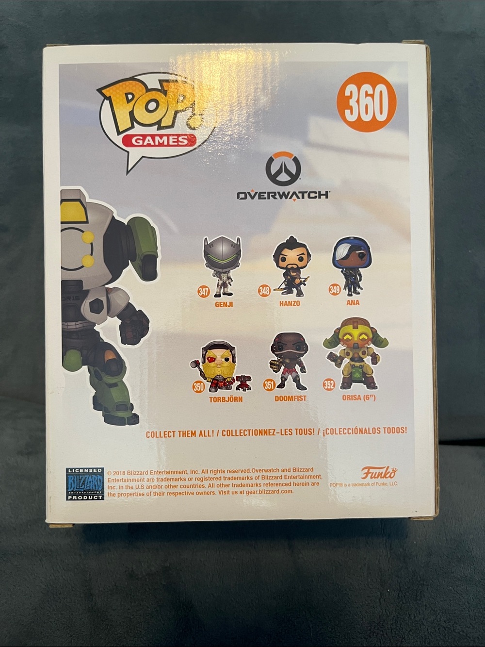 Funko Pop - OVERWATCH ORISA - Picture 3 of 6